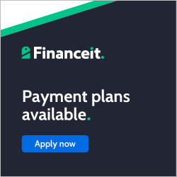 Financeit. Payment plans available. Apply now